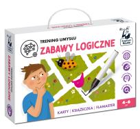 Okładka książki Trening umysłu. Zabawy logiczne