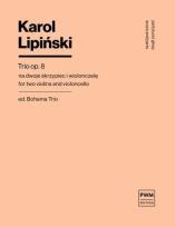 Okładka książki Trio smyczkowe op. 8 na dwoje skrzypiec i...