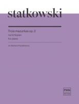 Okładka książki Trois mazurkas op. 2