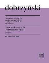 Okładka książki Trzy nokturny op.21, Dwa nokturny op.24