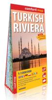 Okładka książki TURKISH RIVIERA ROAD MAP 1:1 000 000 LAMINAT-EXPR