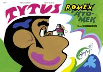 Okładka książki Tytus poprawia dwójkę z geografii Polski. Tytus, Romek i A'Tomek. Księga 7 wyd. 2026