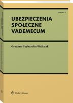 Okładka książki Ubezpieczenia społeczne. Vademecum