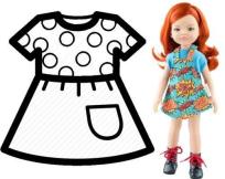 Opakowanie Ubranko dla lalek 32cm