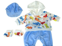 Opakowanie Ubranko dla lalki bobas 45cm