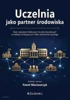 Okładka książki Uczelnia jako partner środowiska