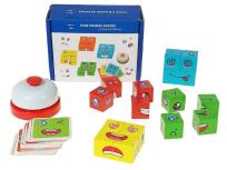 Opakowanie Układanka buźki z kartami