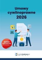Okładka książki Umowy cywilnoprawne 2026
