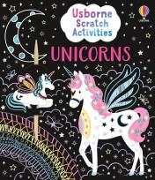 Okładka książki Unicorns. Usborne Scratch Activities wer. angielska