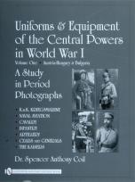 Okładka książki Uniforms & Equipment of the Central Powers in World War I
