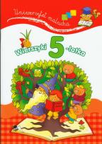 Okładka książki Uniwersytet malucha. Wierszyki 5-latka