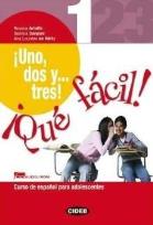 Opakowanie Uno dos tres Que facil 1 libro + CD