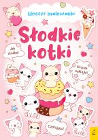Okładka książki Urocze malowanki. Słodkie kotki