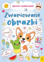 Okładka książki Urocze malowanki. Zwariowane obrazki