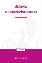 Okładka książki Ustawa o cudzoziemcach