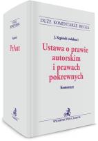 Okładka książki Ustawa o prawie autorskim i prawach pokrewnych