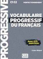 Okładka książki Vocabulaire progressif C1/C2 książka+ebook+online