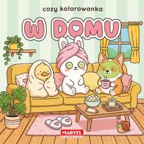 Okładka książki W domu. Cozy kolorowanka