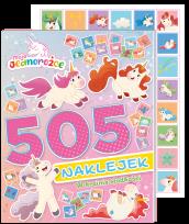 Okładka książki W krainie słodkości. Moje Jednorożce. 505 naklejek