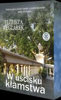 Okładka książki W uścisku kłamstwa (barwione brzegi)