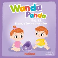 Okładka książki Wanda Panda i bliźniaki. Kupa, siku na nocniku!