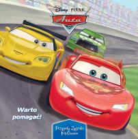 Okładka książki Warto Pomagać! Przygody Zygzaka McQueena. Disney Pixar Auta