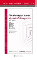 Okładka książki Washington Manual of Medical Therapeutics, International Edition