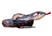 Opakowanie Wąż pluszowy szary 210cm