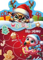 Okładka książki Wesołe gry i zabawy z reniferem