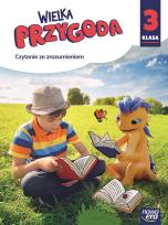 Okładka książki Wielka przygoda klasa 3 zeszyt ćwiczeń Czytanie ze zrozumieniem EDYCJA 2025
