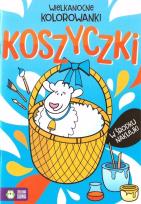 Okładka książki Wielkanocne kolorowanki. Koszyczki