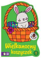 Okładka książki WIELKANOCNY KOSZYCZEK 1 WIELKANOCNE KOLOROWANKI - uszkodzone