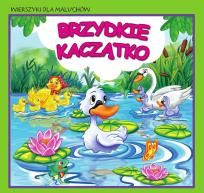 Okładka książki Wierszyki dla maluchów. Brzydkie kaczątko