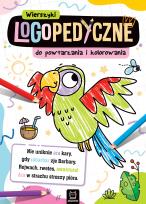 Okładka książki Wierszyki logopedyczne do powtarzania i kolorowani