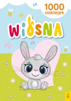 Okładka książki Wiosna. 1000 naklejek