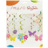 Opakowanie Wirujące dekoracje kwiatuszki i motylki 6szt
