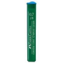 Opakowanie Wkład grafitowy 2B 0,7mm (12szt) FABER CASTELL