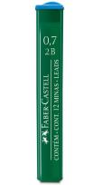 Opakowanie Wkład grafitowy 2B 0,7mm FABER CASTELL