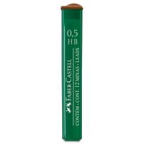 Opakowanie Wkład grafitowy HB 0,5mm (12szt) FABER CASTELL
