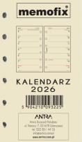 Opakowanie Wkład kalendarzowy 2026 Memofix A6 TNS