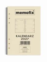 Opakowanie Wkład kalendarzowy 2027 Memofix A5 TDW