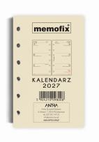 Opakowanie Wkład kalendarzowy 2027 Memofix A6 SK/TDW