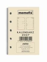 Opakowanie Wkład kalendarzowy 2027 Memofix A7 M/TNS