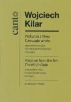 Okładka książki Wokaliza z filmu ''Dziewiąte wrota