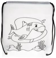 Opakowanie Worek szkolny do malowania Tinting rekin