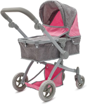 Opakowanie Wózek dla lalek 2w1 Sophie pink-grey