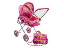 Opakowanie Wózek głęboki dla lalek z koszem i daszkiem 2w1