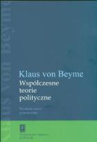 Okładka książki Współczesne teorie polityczne