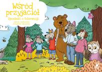 Okładka książki Wśród przyjaciół. Opowieść o tolerancji. Kamishibai
