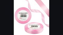 Opakowanie Wstążka satynowa 12mm/32m baby pink